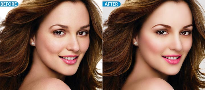 Glamour retouching USA