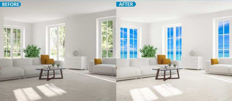 real estate photo editing services